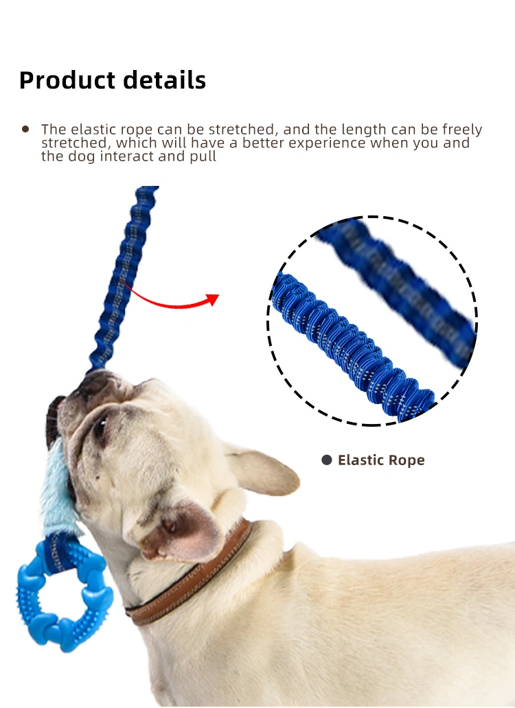 Pet Toy Elastic Rope Series Dog Rope Toy Bungee Chaser Tug Toy